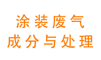 噴漆涂裝廢氣有哪些成分？該用什么廢氣處理設備？